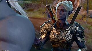 Is Minthara's naked sex scene in BG3 without mods really that seductive?