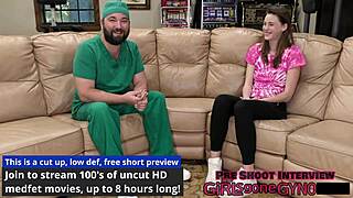 Lilly Jades 1st Gyno Exam With Close Up Fingering And Spreading In Backstage Roleplay