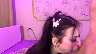 do you want to see this hardcore sloppy deepthroat from a submissive goth girlfriend?