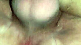 Close-Up POV Cam Captures Wet Shaved Pussy Getting Fucked Hard in Doggystyle by Big Cock Until Creampie