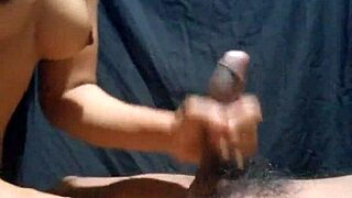 Handjob From Little Sister Leads To Explosive Finish