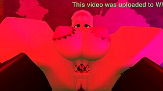 Nasty white bitch wanders hood streets