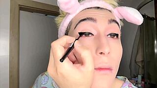 Boy Gets SISSIFIED and Then MERCILESSLY FUCKED in Full ANAL Story with Cute Asian Shemale