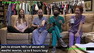 the pre-employment physical gets detailed with mavericks williams in the hospital setup