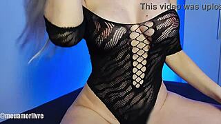 who knew this brazilian blonde wife with big natural tits would crave fucking her husband's friend so intensely