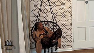 You Dropped Your Wallet - Return It After Intense Encounter With Curvy Ebony In Doggystyle