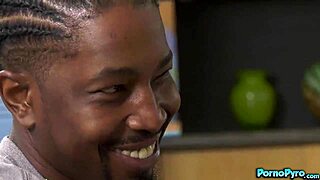 Cute Teacher Jennifer White Deepthroats And Fucks Two Black Cock Students In Stockings