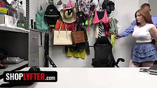 i thought i could steal that sexy bra but got caught and had to fuck my way free