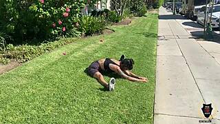 Fit Ava Lee Tries Rome Major's Thick Long Cock for Intense Pussy Fucking and Big Tits Action in Workout