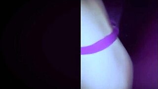 Crossdressing Milf Sucks and Fucks Through Gloryhole in Dirty Cinema Taboo Scene