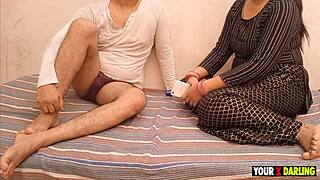 oh god, playing truth and dare with my chubby indian stepmom led to intense homemade fucking and blowjob