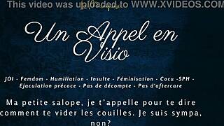 Ready for my french femdom joi video call?