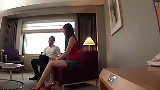 intriguing secret audition for a tall big-breasted japanese college student model part 2