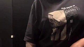 Oh wow, got so horny at the gym I rushed to the bathroom to masturbate and cum hard!