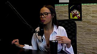 Hey, this hot morena does a striptease showing off her beautiful tits and tight pussy after chatting about clubs 😏 she wasn't playing around - alice vasconcelos on sheer red