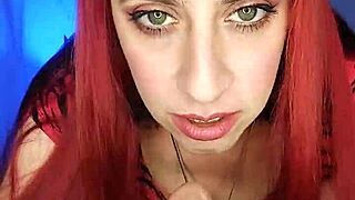 argentinian milf stepmom in roleplay consoles with dirty talk pov jerk off instructions and toy orgasm