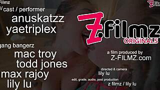 two hot alt girls dive into a rough gangbang with four guys featuring deepthroat face fucking and cumshots everywhere