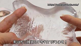 The transparent onahole with dimensionless processing squeezes tightly. Baby-faced new teacher hina sensei.