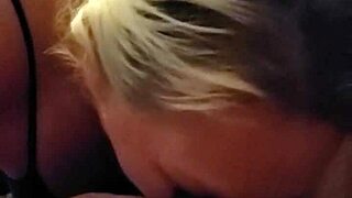 I get so excited when Tulsa slut Kim starts sucking my cock like a pro whore