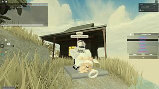 what's this roblox porn with blonde bitch bent over in wet doggystyle sex