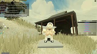 what's this roblox porn with blonde bitch bent over in wet doggystyle sex