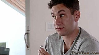 Milf Teases With Toy Play While Fucking Associate Friend's Petite Teen In Hardcore Anal