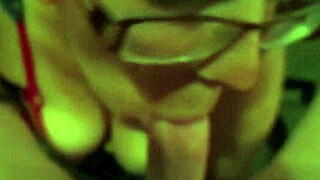 Your busty wife gives the best blowjob ever.