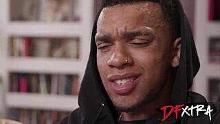 Hey, check out River Lynn getting schooled by 8 massive cocks on how to suck properly! 😏🍆