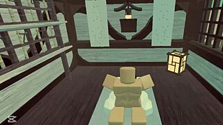 Why is this noob fucking the baddie in random low quality Roblox sex scene?