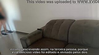 Wow this married Brazilian wife gets assfucked hard while her husband works!