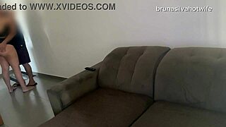 Wow this married Brazilian wife gets assfucked hard while her husband works!