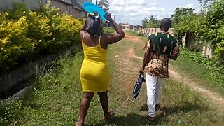 Street Boy Lures Orange Seller Into Uncompleted Building For Rough Wet Pussy Fucking Until He Cums