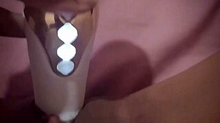 I love how it sounds when I finger my wet pussy with that dildo solo