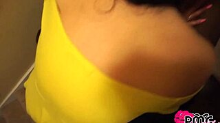 Nerdy Slut Vicki Verona Takes Bones Montana's Big Black Cock in Rough Interracial Face Fucking Around the House