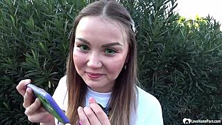 Picked up this babe and she lets me cum inside her, whoops