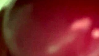 Playing with foreskin and balls, shooting my load into the camera part 2?