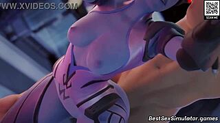 Watch This Widowmaker Compilation with Big Cock and Tits Action!
