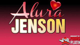 busty alura jenson showed off her muscular bodybuilder frame with big tits and skinny waist in homemade video