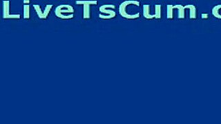 oh that shemale's monster cock exploding in a hot cumshot on webcam makes me feel so aroused and emotional