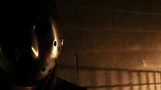 why does elsa jean fuck that masked stranger in hardcore action?