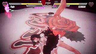 Lesbian Battle 7 Features Anal Assfucking And Fingering Action