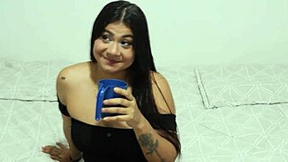 i invited this beautiful girl with a big ass over for some water