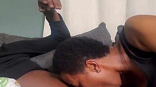 Hey, that southern ass licking turns into some wild deep throat action with spitting and spreading!