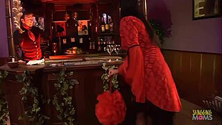 this beautiful young dance teacher is teasing a horny man with moves