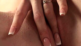 watch crystal white get off with a dildo in her tight pussy for an intense solo orgasm!