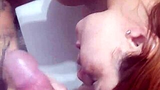 Huge Husband Makes Wife Kneel and Suck His Massive Dick!