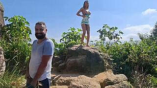 So we had this wild suruba with Casal Mattos and Priscila Belini fucking the lifeguard after banana boat