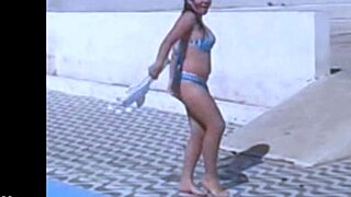 Wow, Check Out This Brazilian Lesbian Striptease with Clothes Ripped in Wild Action!