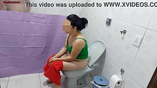 StepMom Puts Up a Curtain in the Bathroom Just to Watch Her Not-Son Bathing!