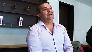 Tony Furia Casting Cute Brunette Latina Teen In Lingerie Interview